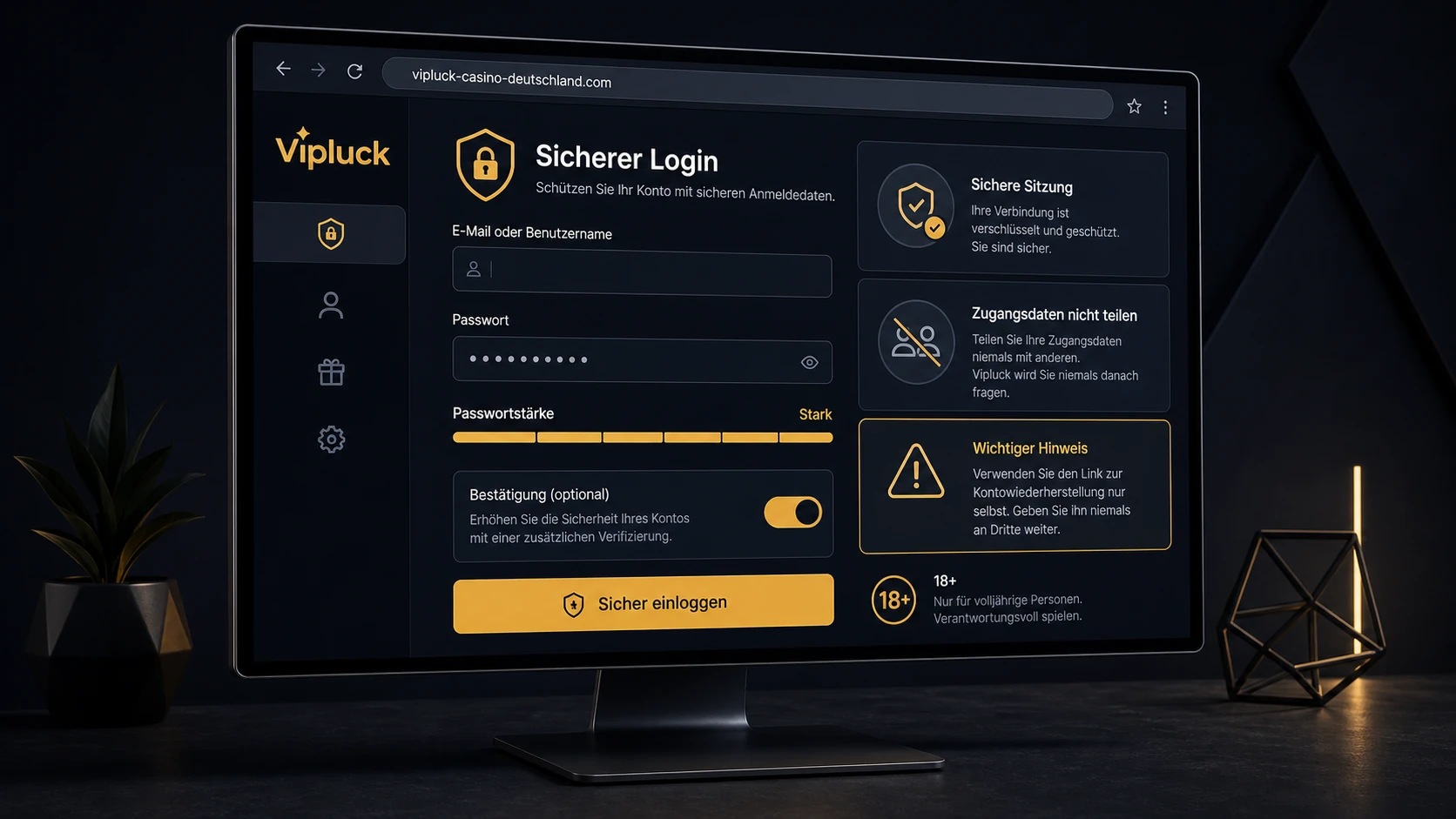Schutz vor unbefugtem Zugriff